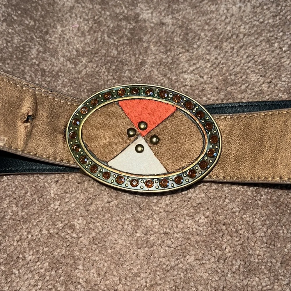 Girls size 16 brown belt